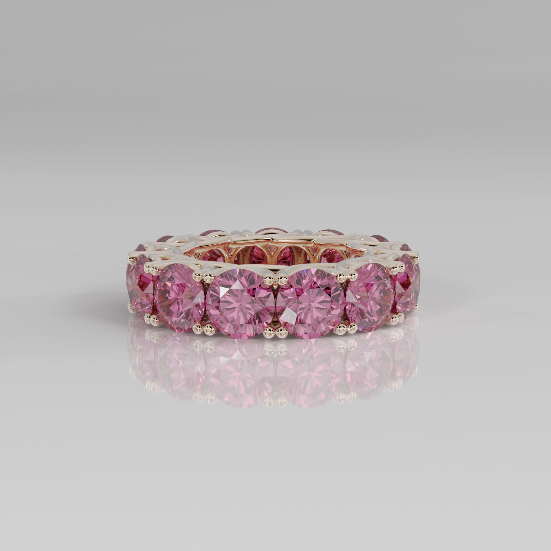 Rockstar Forever Ring - Pink Sapphire - Mark Gold