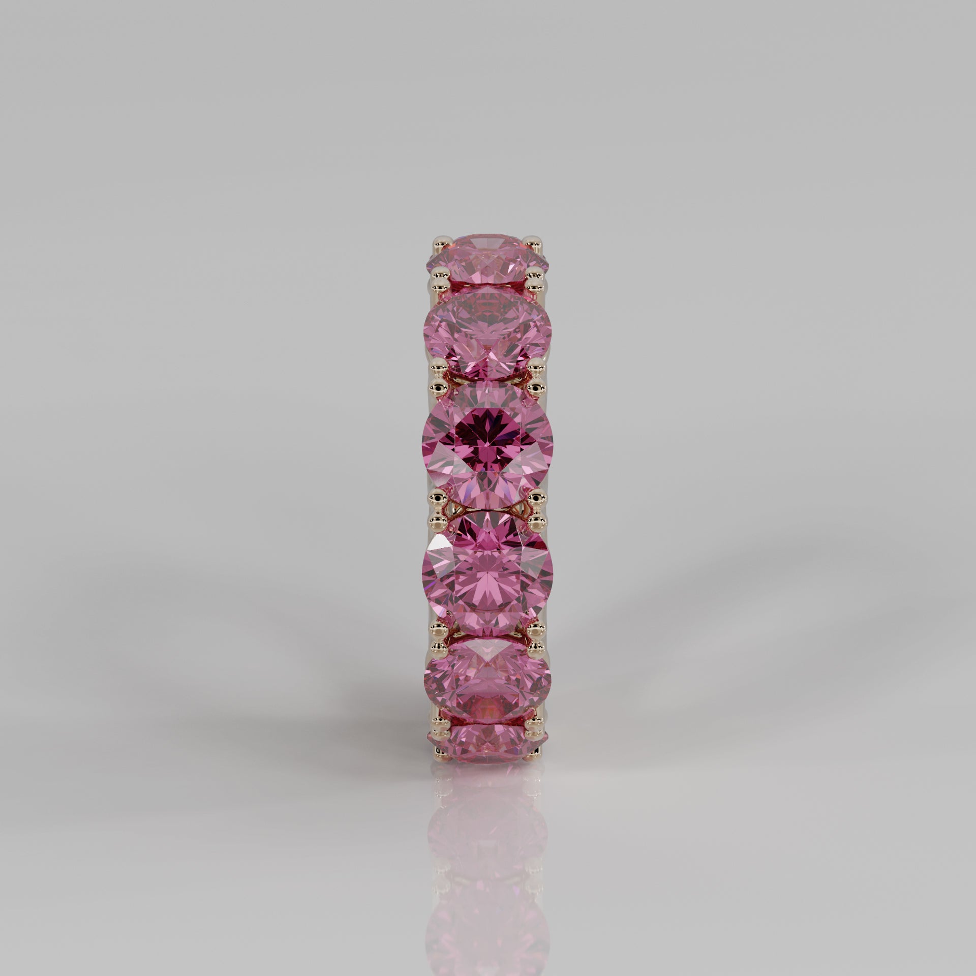 Rockstar Forever Ring - Pink Sapphire - Mark Gold