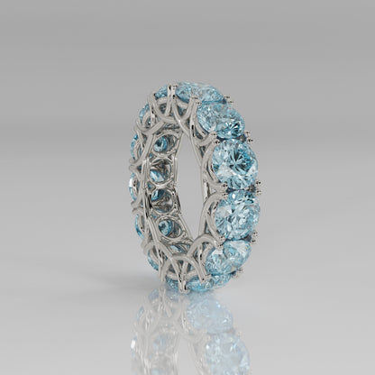 Rockstar Forever Ring - Aquamarine - Mark Gold