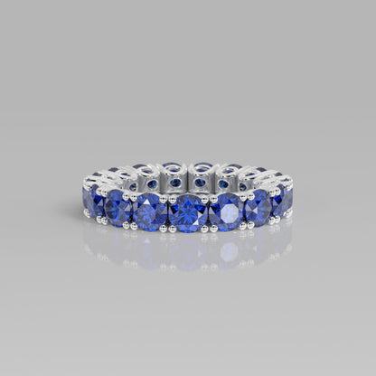 Rockstar Stackable Ring  - Sapphire - Mark Gold