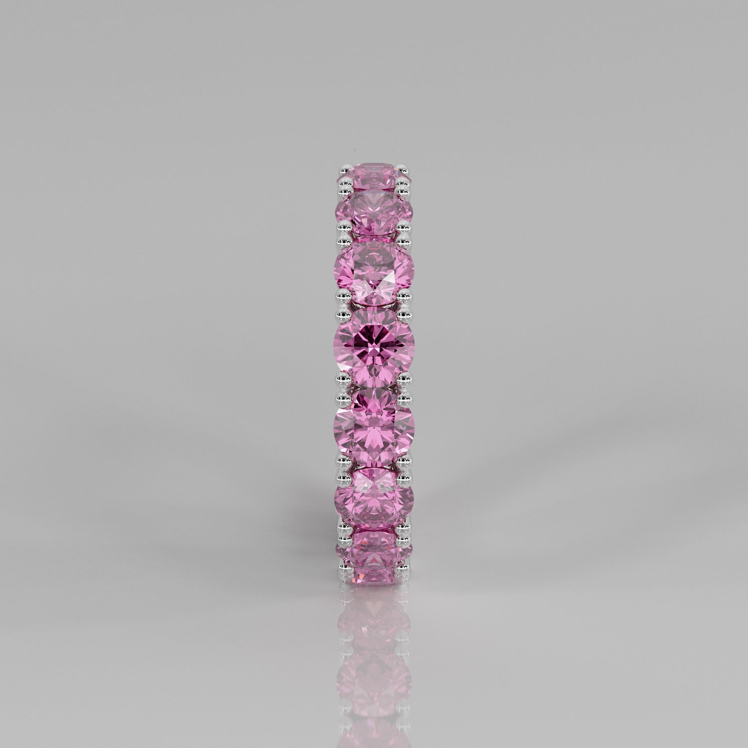 Rockstar Stackable Ring - Pink Sapphire - Mark Gold