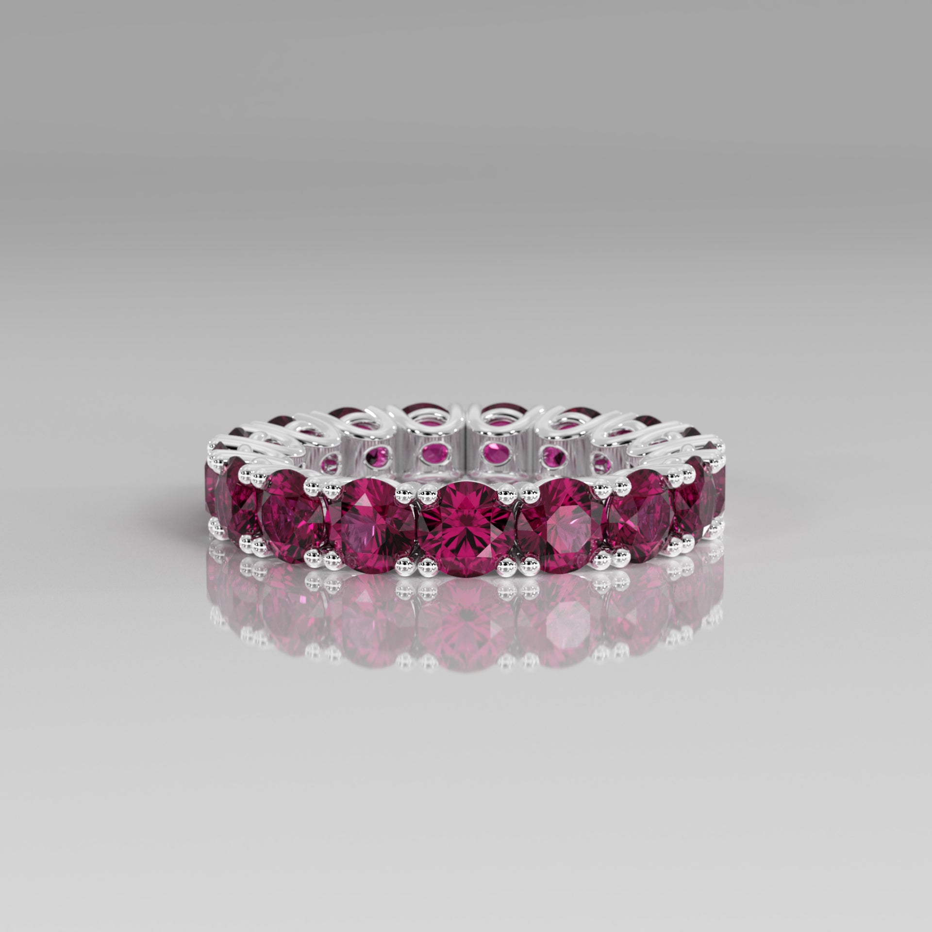 Rockstar Stackable Ring  - Ruby - Mark Gold