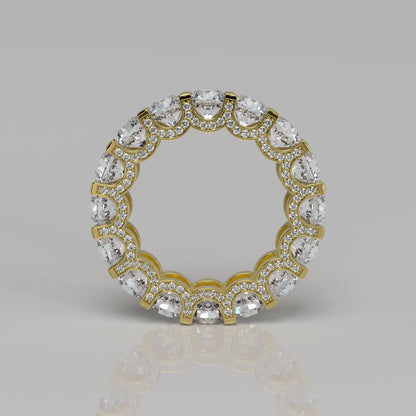 Rockstar Forever Ring - Round Diamond Pavé - Mark Gold