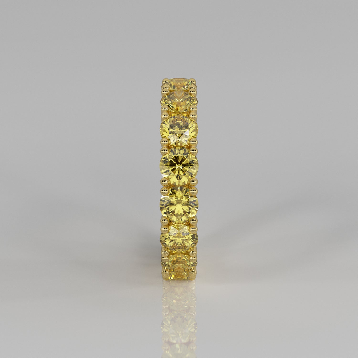 Rockstar Stackable Ring  - Lemon Quartz - Mark Gold