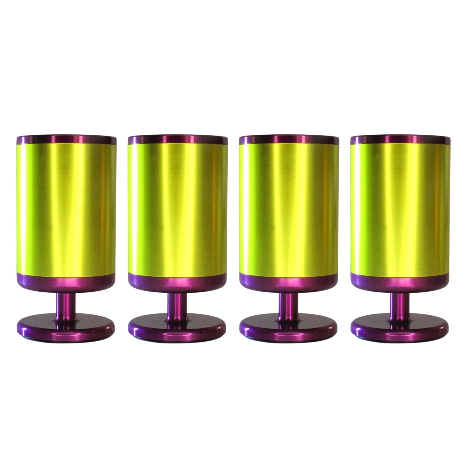 Tall Tumblers - Chartreuse Purple - Mark Gold